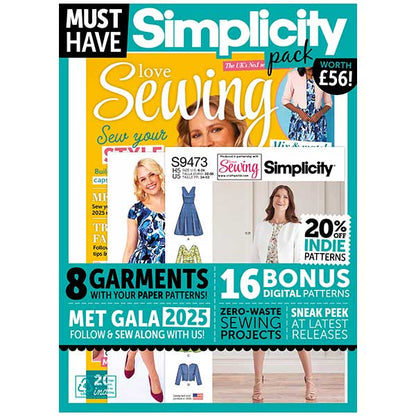 Love Sewing Magazine #144 With Two Sewing Patterns