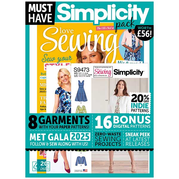 Love Sewing Magazine #144 With Two Sewing Patterns