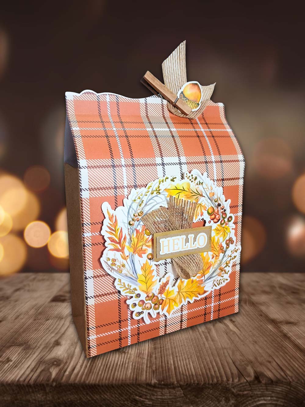 Simply Made Crafts A5 Die Set Ornate Gift Bag | Celebration Time