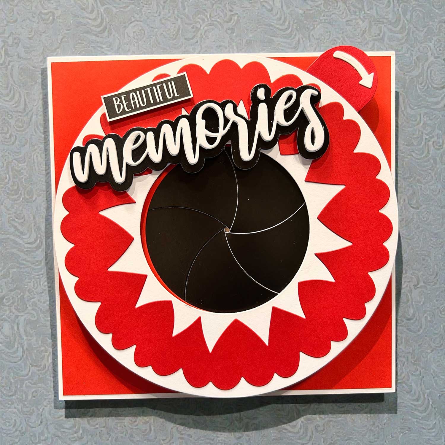 Made to Surprise 7'' x 7'' Die Set Swivel & See Mechanism | Swivel & See