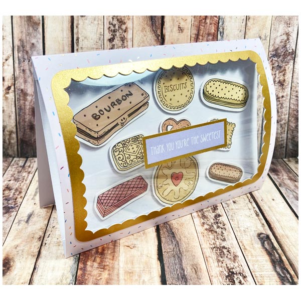 Made To Surprise A5 Sticker Sheets Baked Delights Sentiments by Sam Calcott | 4 Sheets